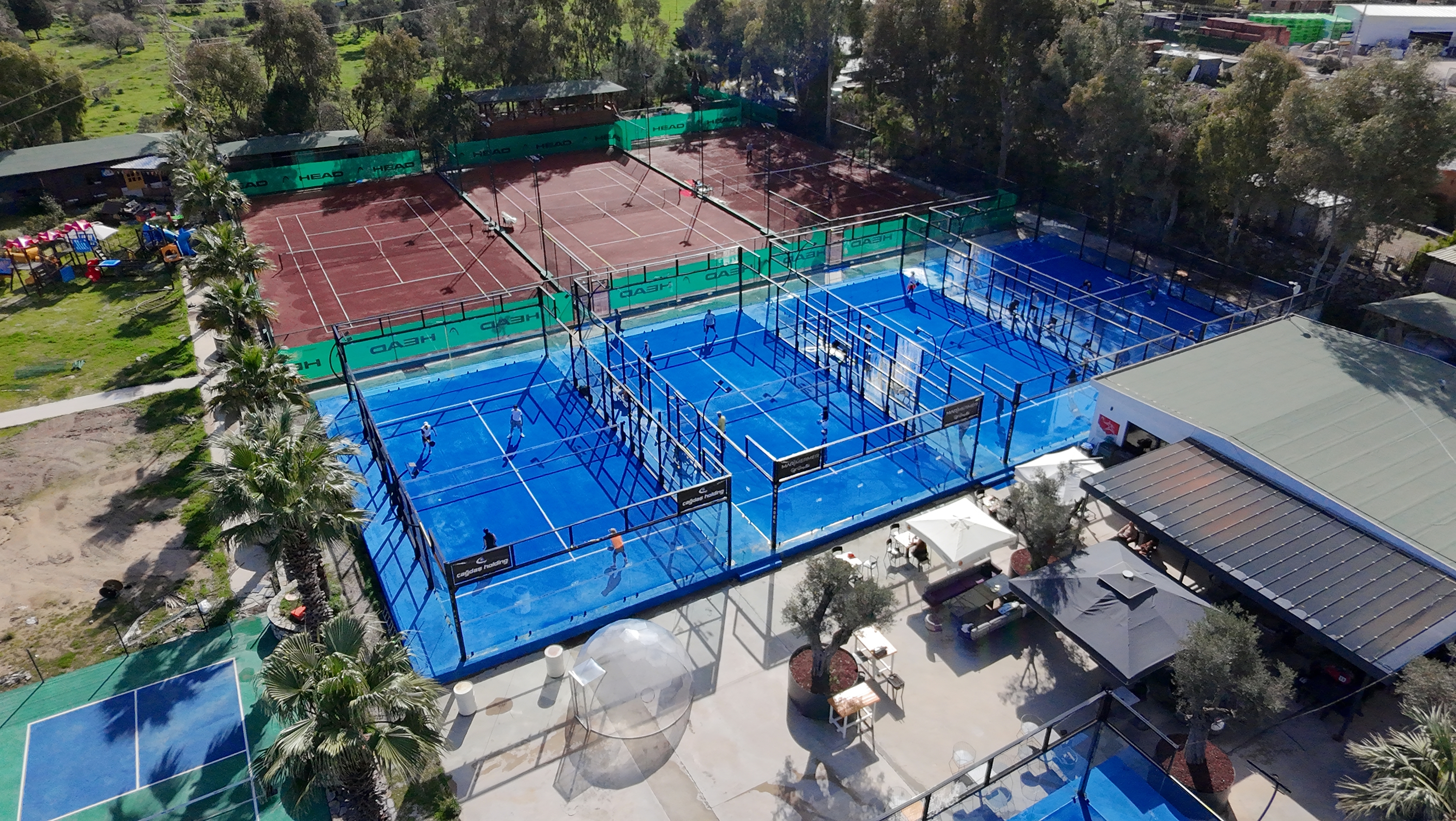 Modern Bodrum Padel Kortları
