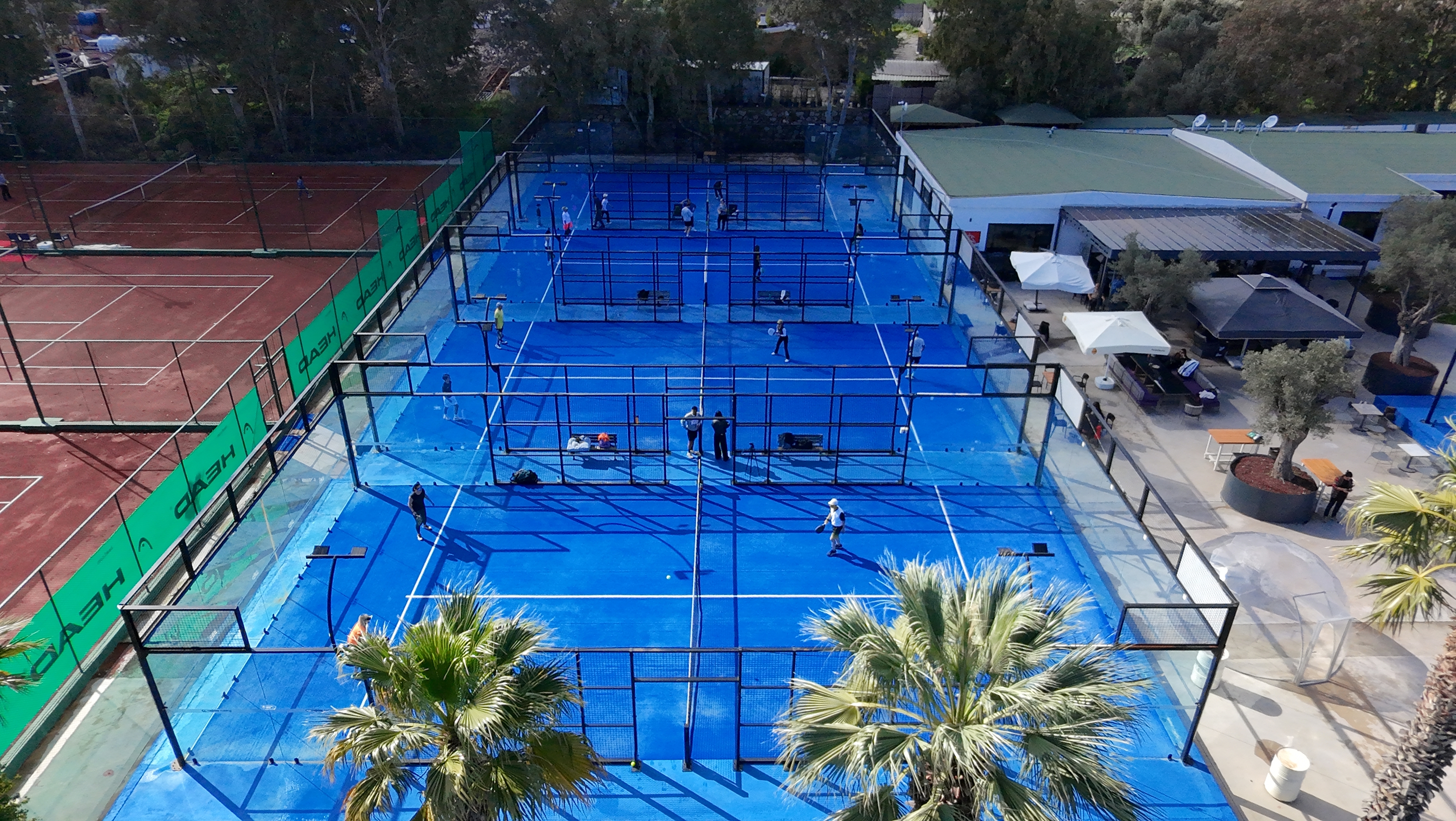 Modern Bodrum Pickleball Kortları