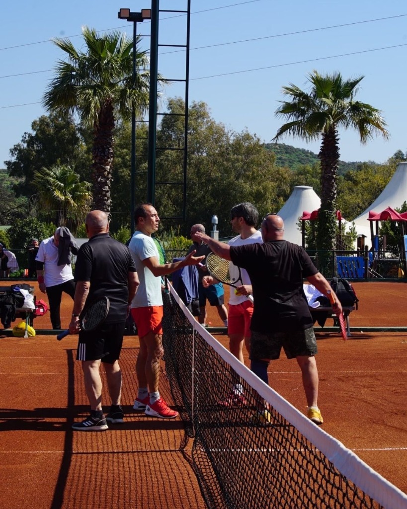 Modern Bodrum Tenis Maç Sonu